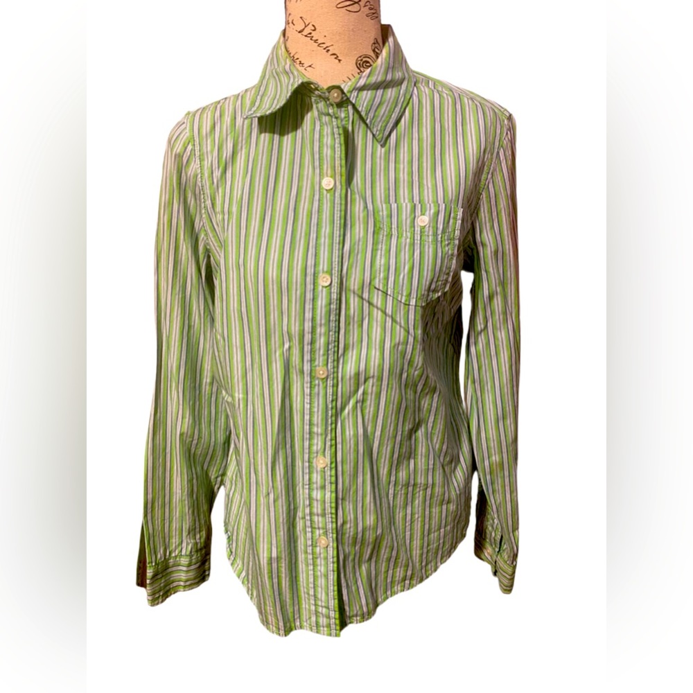 Gap Women’s Long Sleeve Button Down Blouse Top